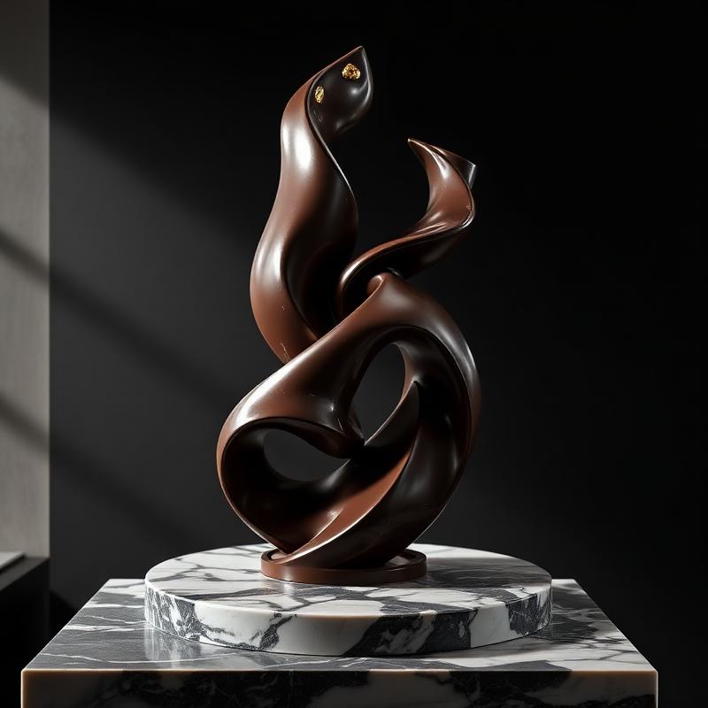 Bliss chocolate sculpture